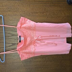 B. Moss Coral Stretch Camisole